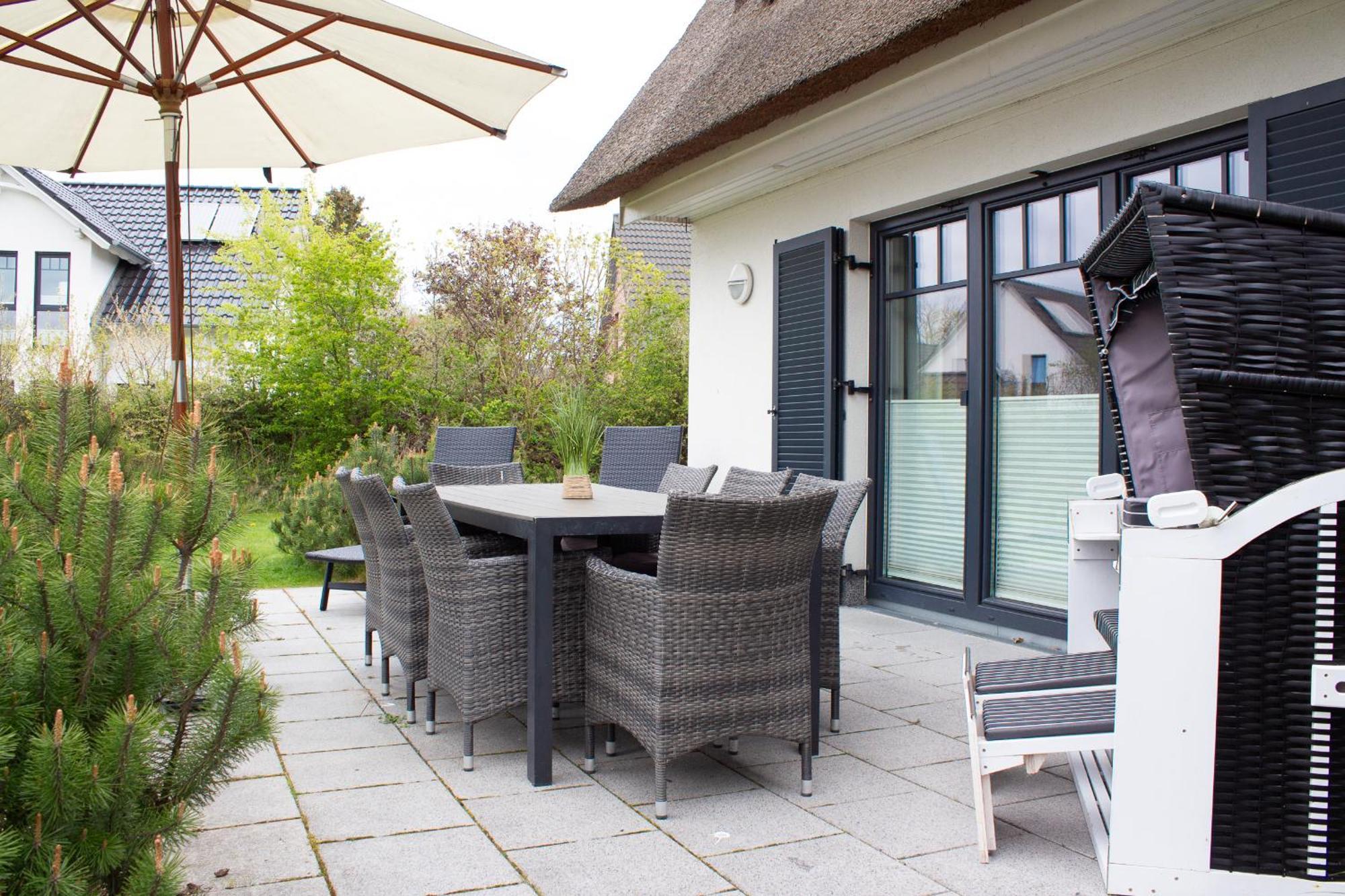博尔滕哈根Reethaus Am Mariannenweg 05B - Haus Baltic别墅 外观 照片